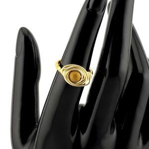 🪐Saturn-inspired🌌'Shani Wire-wrapped Ring'🌟Handmade✨